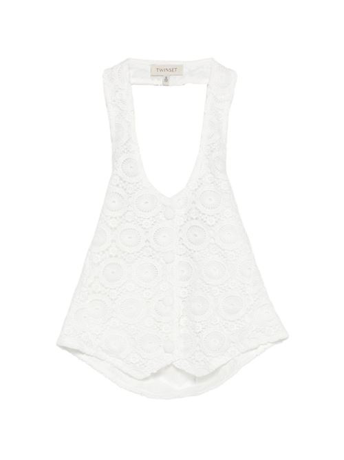 Gilet bambina Twinset bianco TWINSET Kids | 261GJ2Q2000526